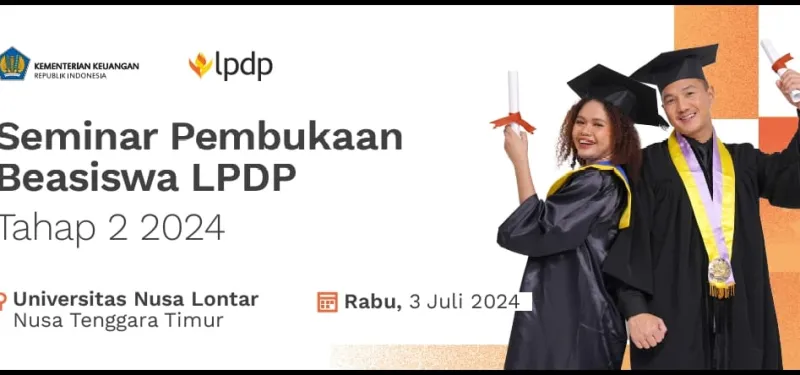 Seminar LPDP di UNIVERSITAS NUSA LONTAR Rote 2024